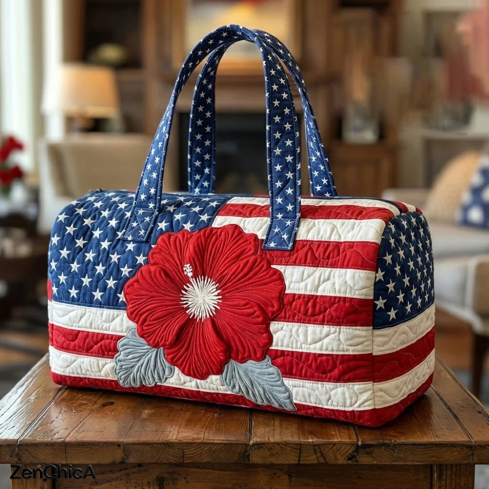Flag and Flower