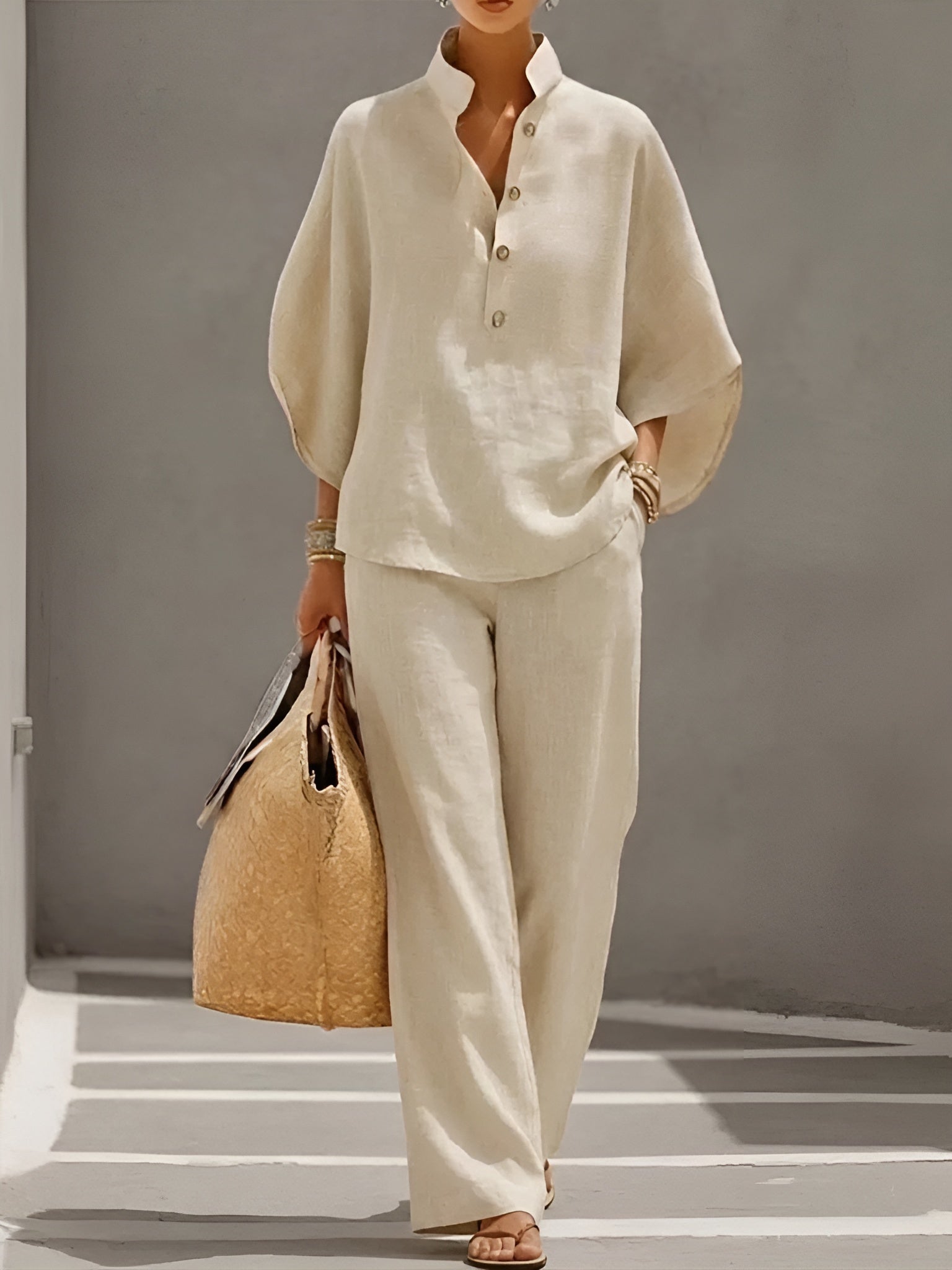 Beige / 5XL